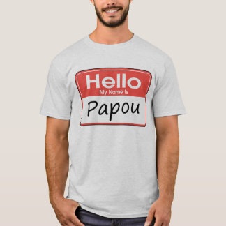 Camiseta Mi nombre es Papou