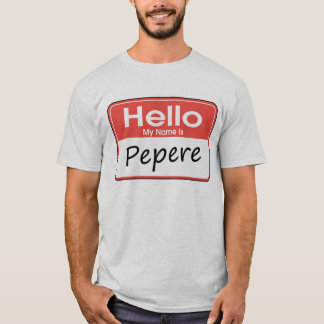 Camiseta Mi nombre es Pepere