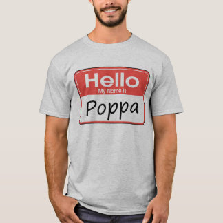 Camiseta Mi nombre es Poppa