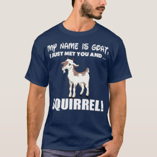 Camiseta Mi nombre es regalo divertido para la ardilla de l