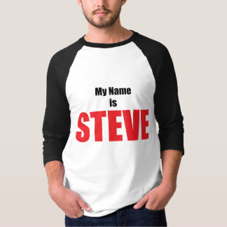 Camiseta Mi nombre es Steve