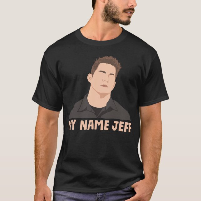 Camiseta Mi nombre Jeff (Anverso)