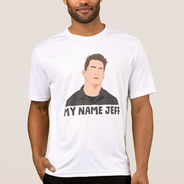 Camiseta Mi nombre Jeff (Anverso)