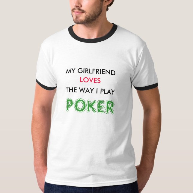 CAMISETA MI NOVIA, AMORES, EL JUEGO DE LA MANERA I, PÓKER (Anverso)