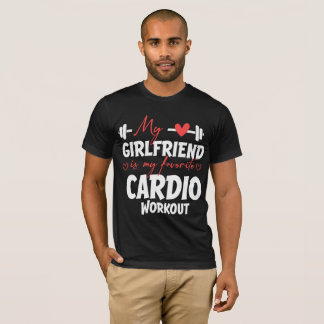 Camiseta Mi novia es mi entrenamiento cardiovascular favori