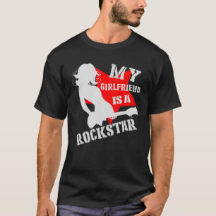 Camiseta Mi Novia Es Un Rockstar