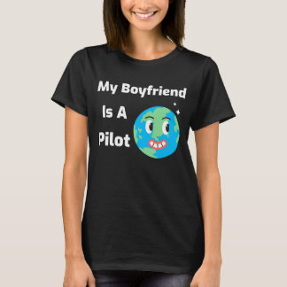 Camiseta Mi novio es piloto