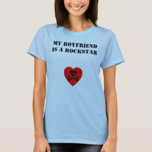 Camiseta Mi novio es un Rockstar