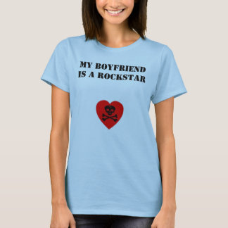 Camiseta Mi novio es un Rockstar