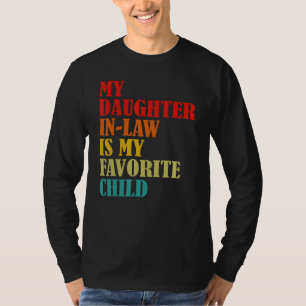 Camiseta Mi nuera es mi hijo favorito Divertida familia