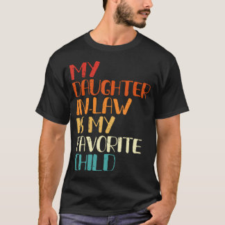 Camiseta Mi nuera vintage es mi hija favorita