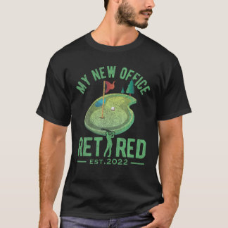 Camiseta Mi nuevo campo de golf de Office retirado 2022 Gol