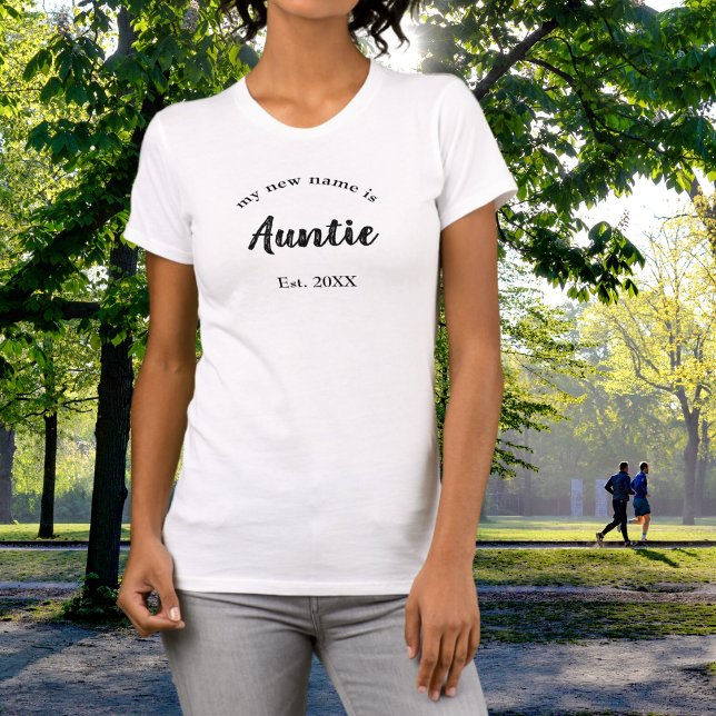 Camiseta Mi nuevo nombre es la tía T-Shirt (Subido por el creador)