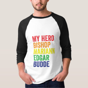 Camiseta Mi Obispo Héroe Mariann Edgar Budde Trans LGBT