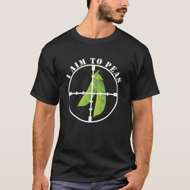 Camiseta Mi objetivo es hacer arvejas a Veggie Pun Pun (Anverso)