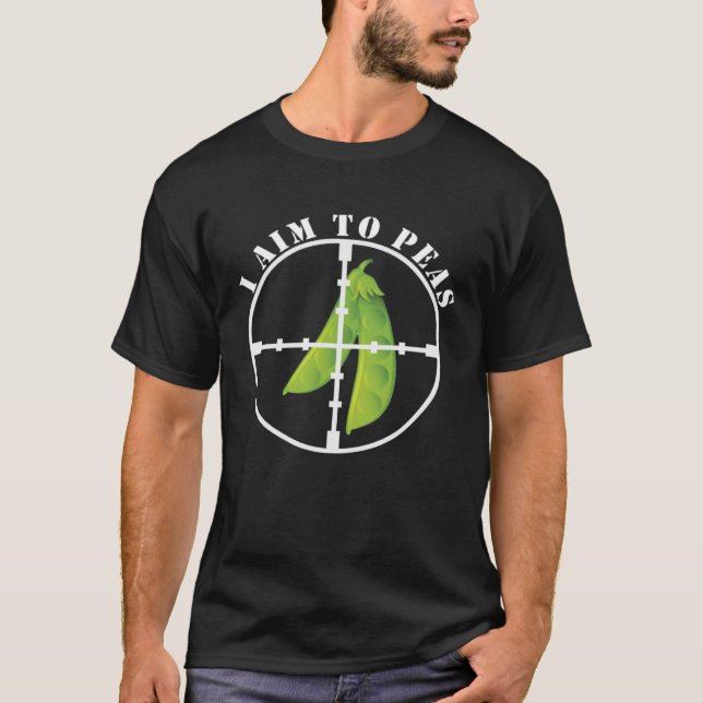 Camiseta Mi objetivo es hacer arvejas a Veggie Pun Pun (Anverso)