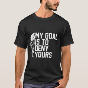 Camiseta Mi objetivo es negar el tuyo divertido fanático de