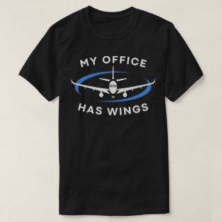 Camiseta Mi Oficina Tiene Alas