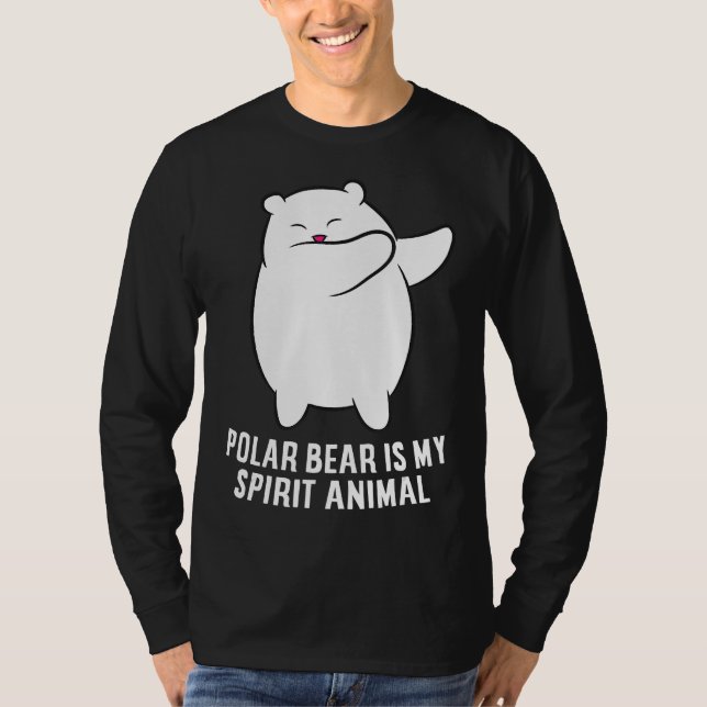 Camiseta Mi oso polar de animal espiritual (Anverso)