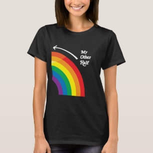 CAMISETA MI OTRA MITAD A LA DERECHA