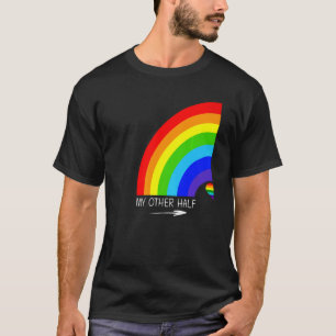 Camiseta Mi otra pareja gay orgullo arcoiris Guay Lgbt