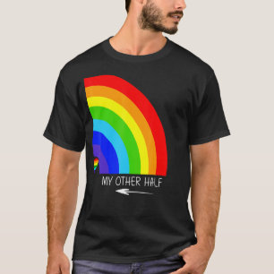 Camiseta Mi otra pareja gay orgullo arcoiris Guay Lgbt