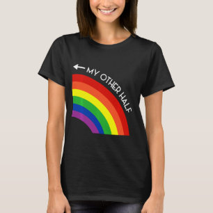 Camiseta Mi otra pareja gay orgullo arcoiris Guay LGBT A