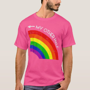 Camiseta Mi otra pareja gay orgullo arcoiris Guay LGBT A