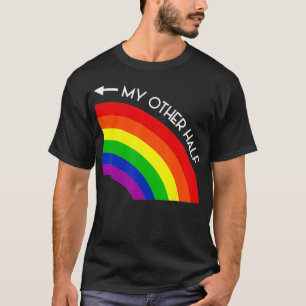 Camiseta Mi otra pareja gay orgullo arcoiris Guay LGBT A