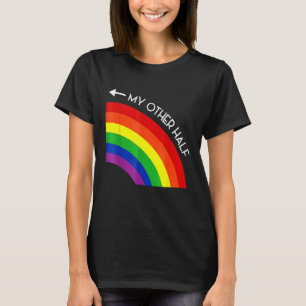 Camiseta Mi otra pareja gay orgullo arcoiris Guay Lgbt A