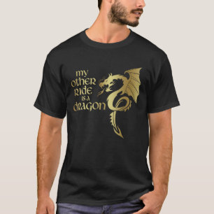 Camiseta Mi otra travesía es un Dragón Renacimiento Medieva