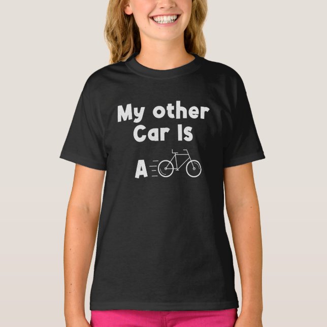Camiseta Mi otro auto es una bicicleta (Anverso)