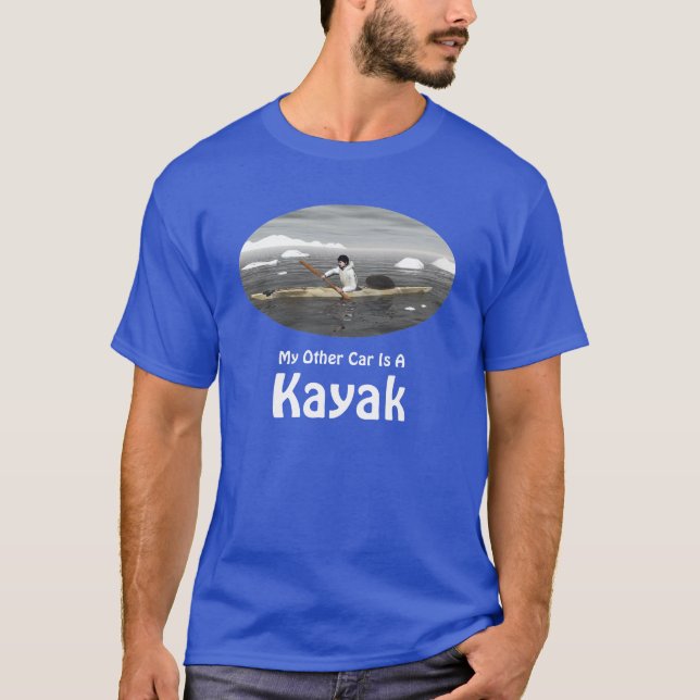 Camiseta Mi Otro Coche Es Un Kayak (Anverso)