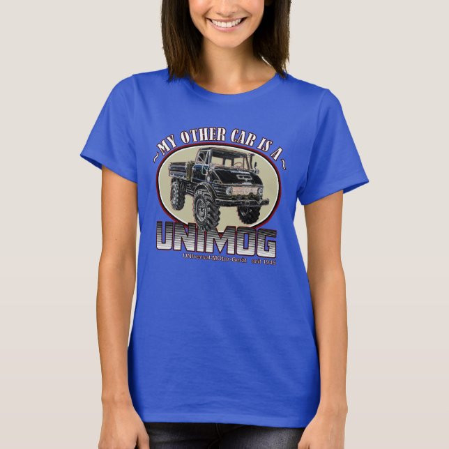 Camiseta Mi otro coche es UNIMOG (Anverso)