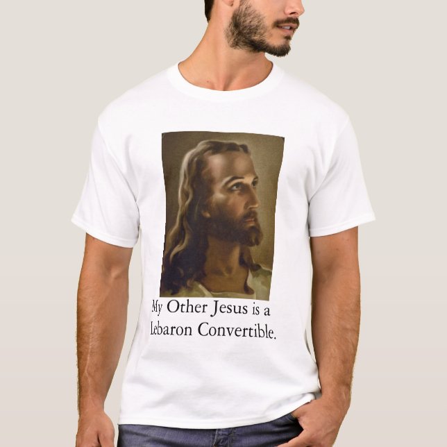 Camiseta Mi otro Jesús es un convertible de Lebaron (Anverso)
