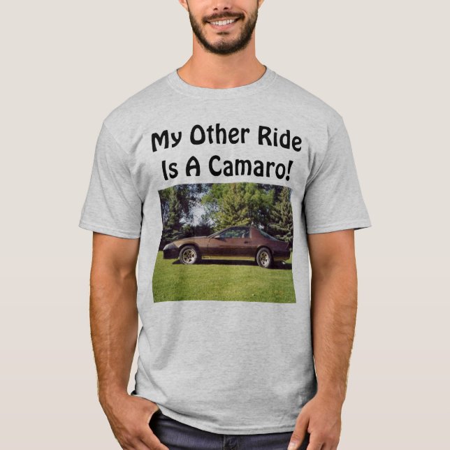 Camiseta ¡Mi otro paseo es un Camaro! (Anverso)