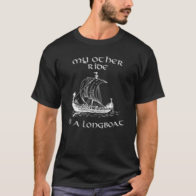 Camiseta Mi otro paseo es una lancha (Anverso)