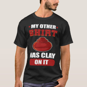Camiseta Mi Otro Tiene Arcilla En La Escultura