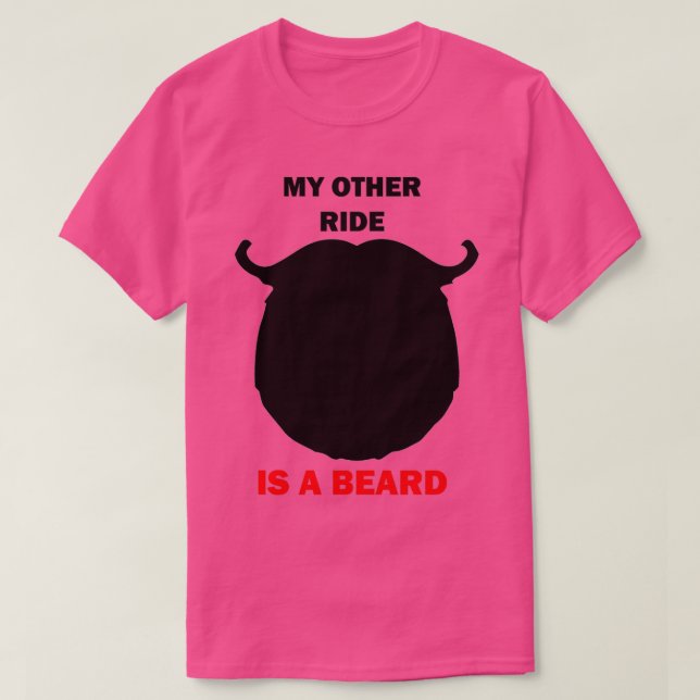 CAMISETA MI OTRO VIAJE ES UNA BARBA 5 (Diseño del anverso)