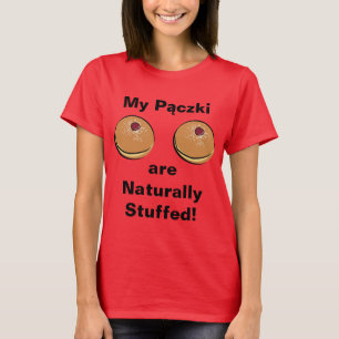 Camiseta ¡Mi Paczki se rellena naturalmente!