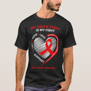 Camiseta Mi padre apoya que mi padre tenga cuidado con la e