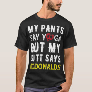 Camiseta Mi padre dice yoga divertido yoga