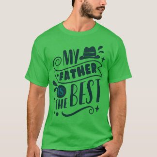 Camiseta mi padre es el mejor gracioso