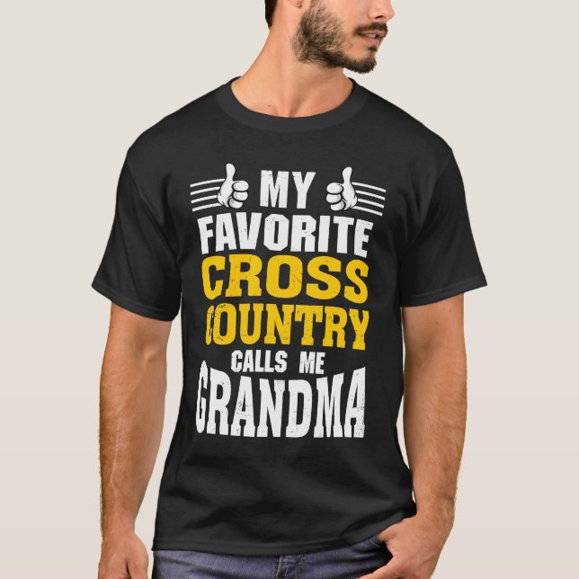 Camiseta Mi país favorito me llama abuela (Anverso)