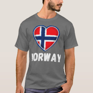 Camiseta Mi país mi amor Noruega