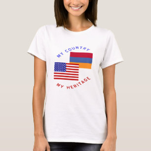Camiseta Mi País Mi Herencia Armenia