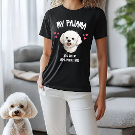 Camiseta Mi Pajama - 10% Algodón, 90% Pelo de Poodle