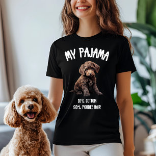 Camiseta Mi Pajama - 10% Algodón, 90% Pelo de Poodle