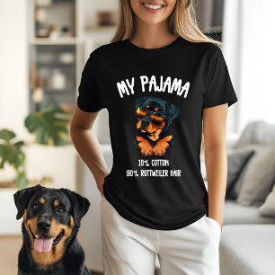 Camiseta Mi Pajama - Gracioso regalo de amante de Rottweile