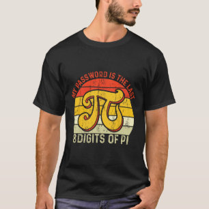 Camiseta Mi Palabra Es Los Últimos 8 Dígitos De Pi